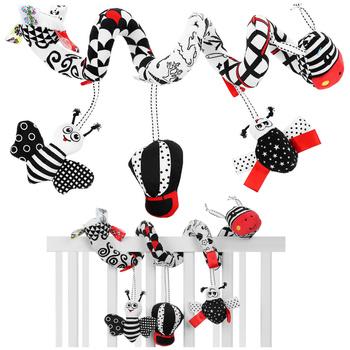 ZAWIESZKA Spirala do wózka łóżeczka grzechotki gryzak sprężyna zawieszki niemowlaka