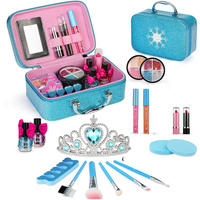 Kuferek kosmetyków Makeup zestaw do malowania makijaż cienie domowe spa
